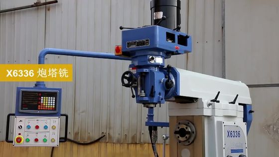 Máquina de trituração de alumínio da torreta do moinho X6336 do metal